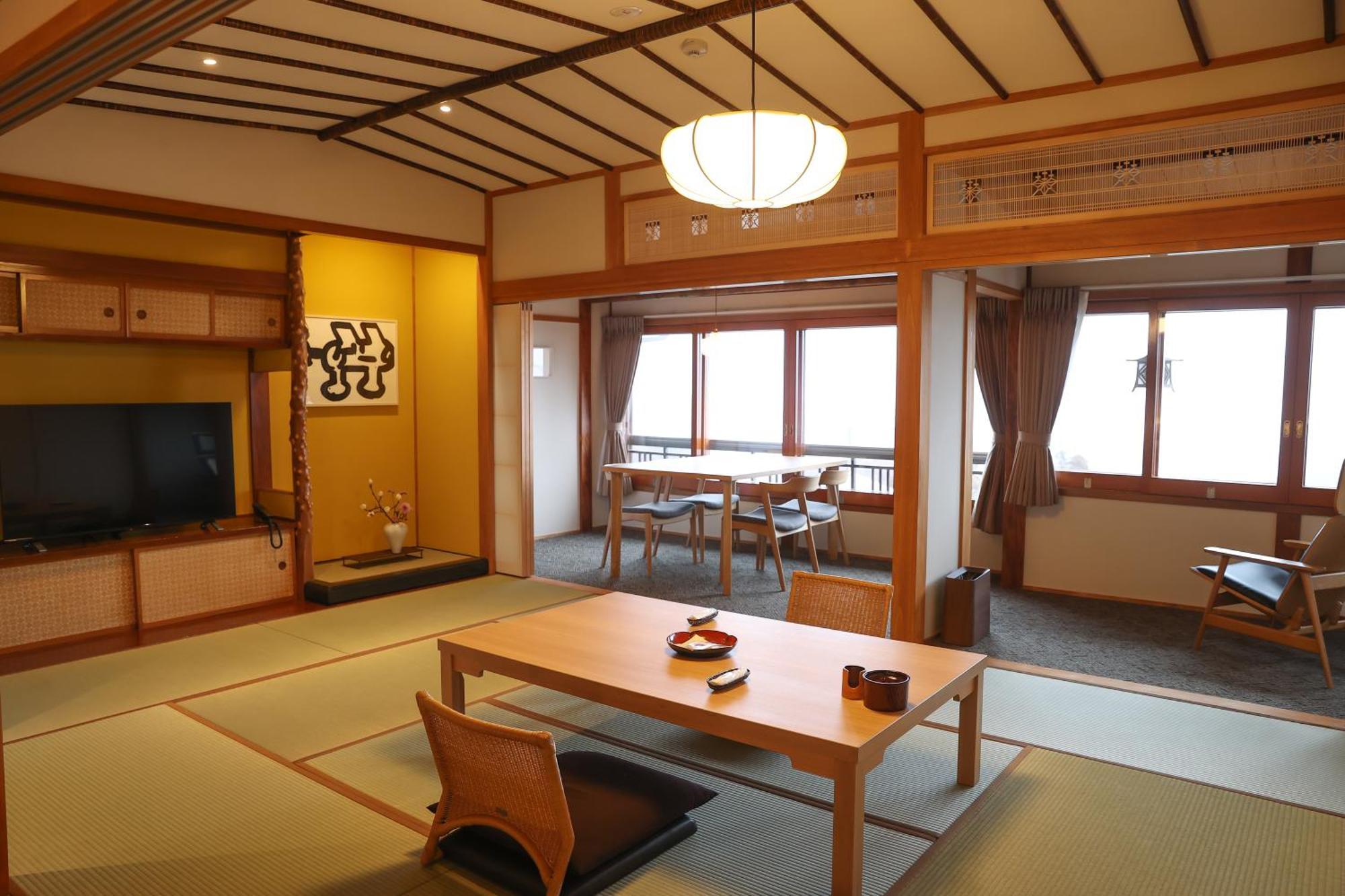 Chigira Jinsentei Hotell Shibukawa Rum bild